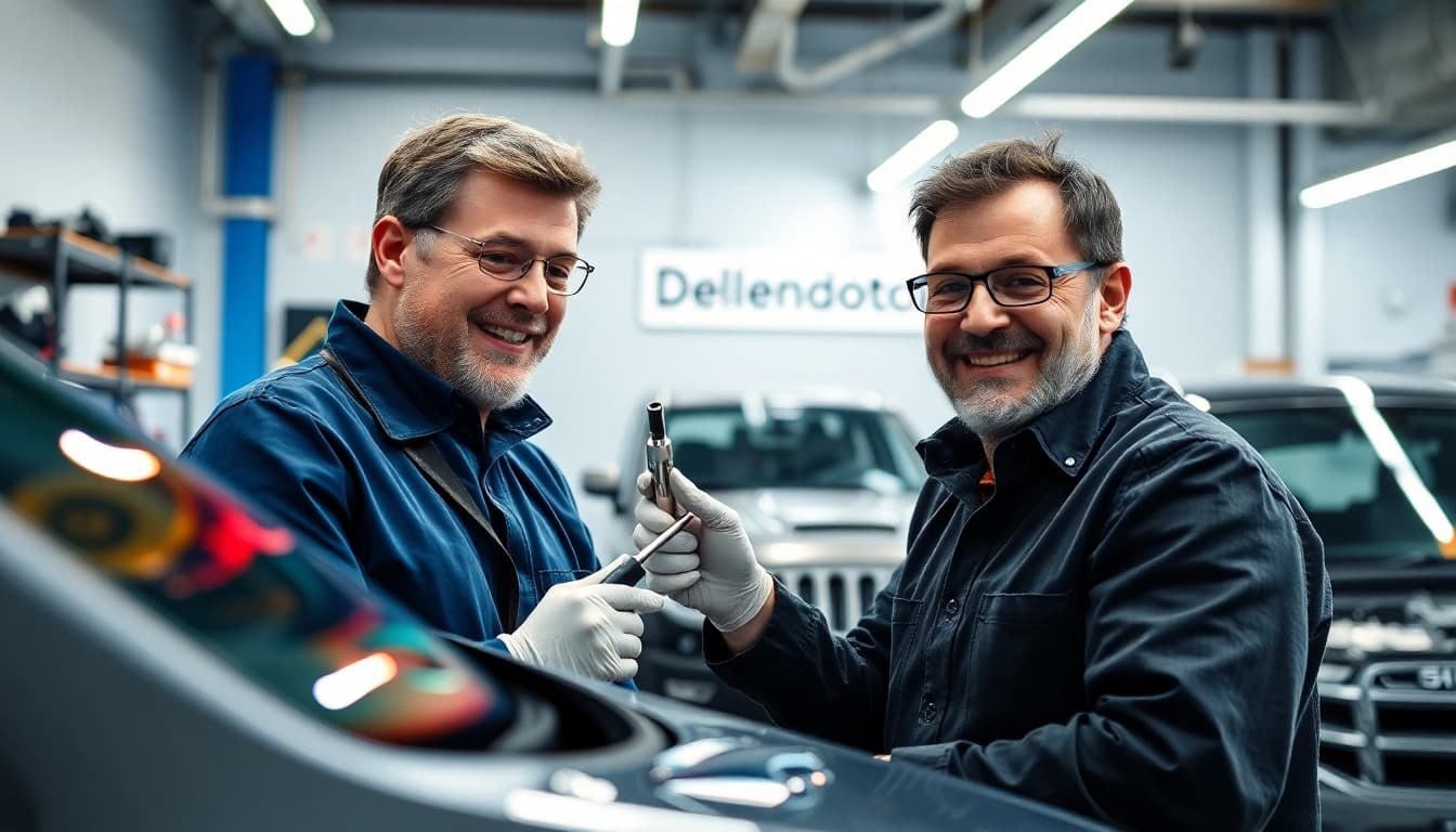 Dellendoktor München entfernt Dellen professionell und effizient aus einem Fahrzeug.