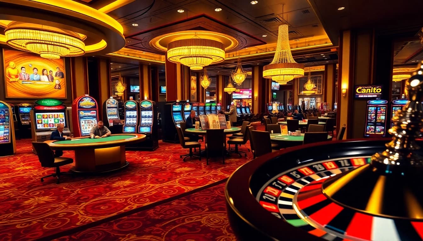 Nohu90 offers an exhilarating casino experience with players engaged at a vibrant poker table.