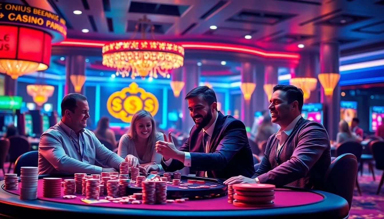 Spiele mit großem Casino Bonus und gewinnen Sie in einem spannenden Online-Casino.