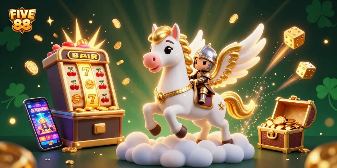 Experience exhilarating wins with FIVE 88 through dynamic slot games and jackpot action.