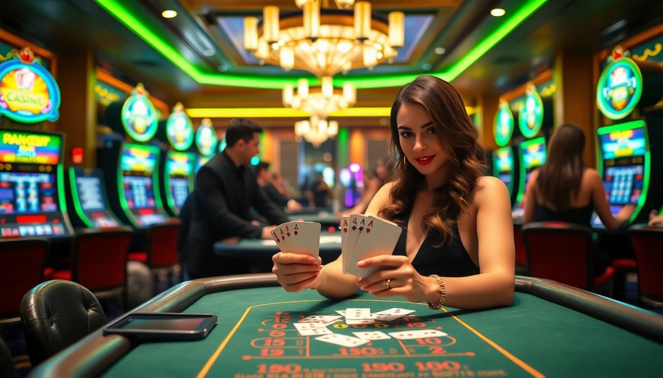 Erleben Sie aufregende Momente mit pflegedienst bornheim in einem eleganten Casino-Umfeld.