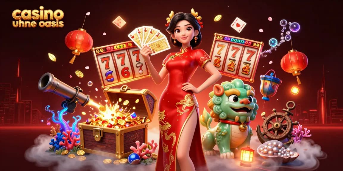 Experience exciting gameplay in a casino ohne oasis with vibrant characters and dynamic game elements.