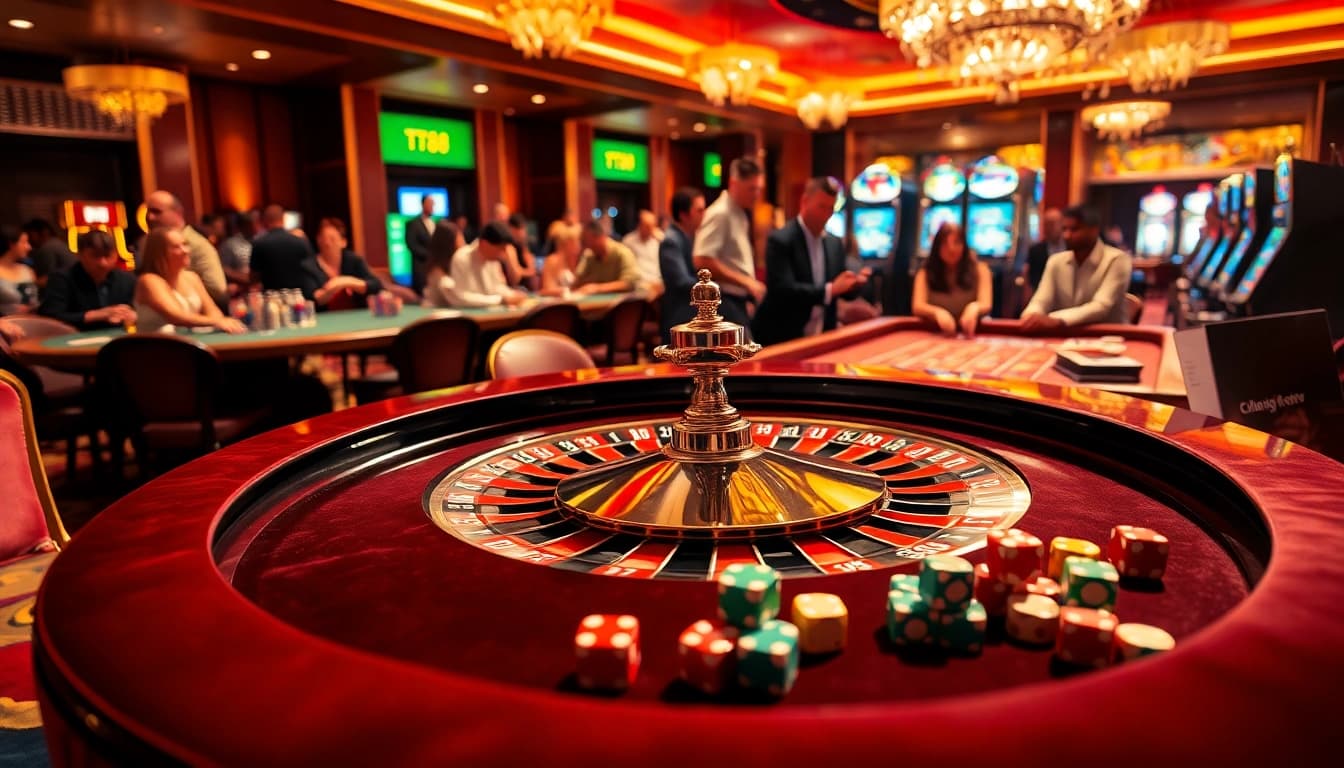 Experience winning strategies at TT88 with vibrant casino gaming and luxury ambiance.