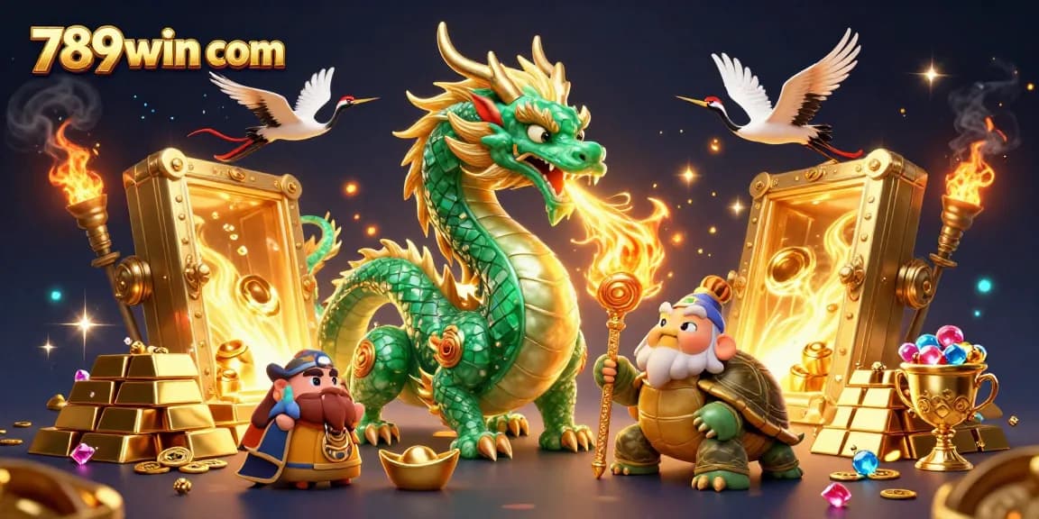 Engage with 789win com's exciting online gaming world featuring spectacular characters and treasures.