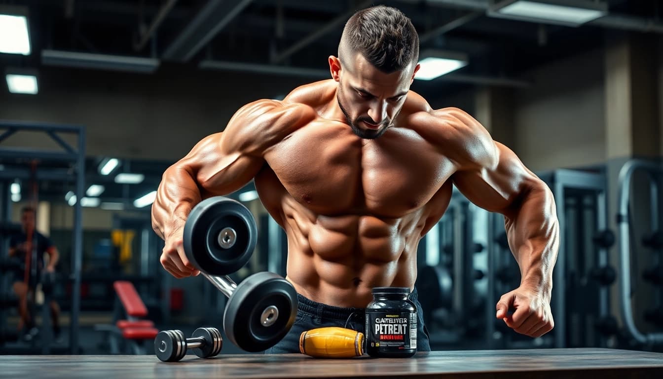 trenbolon kaufen für effektives Bodybuilding Training im Fitnessstudio.