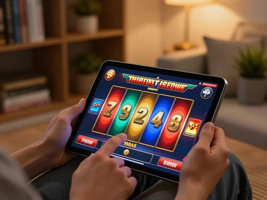 Experience the excitement of online slots at https://f8bet.dental/ with vibrant reels spinning.