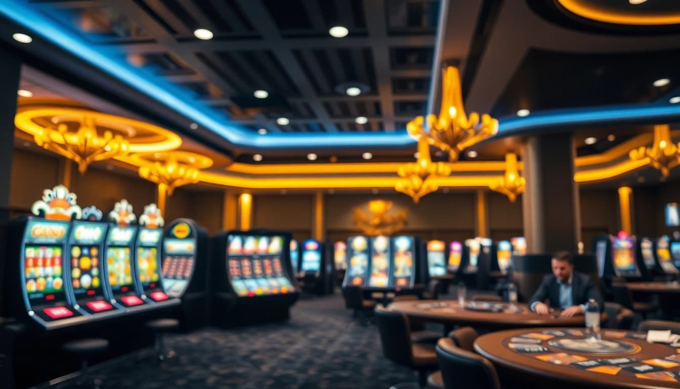 Spielen im online casino ohne anmeldung mit lebhaften Spielautomaten und eleganter Gaming-Ausstattung.