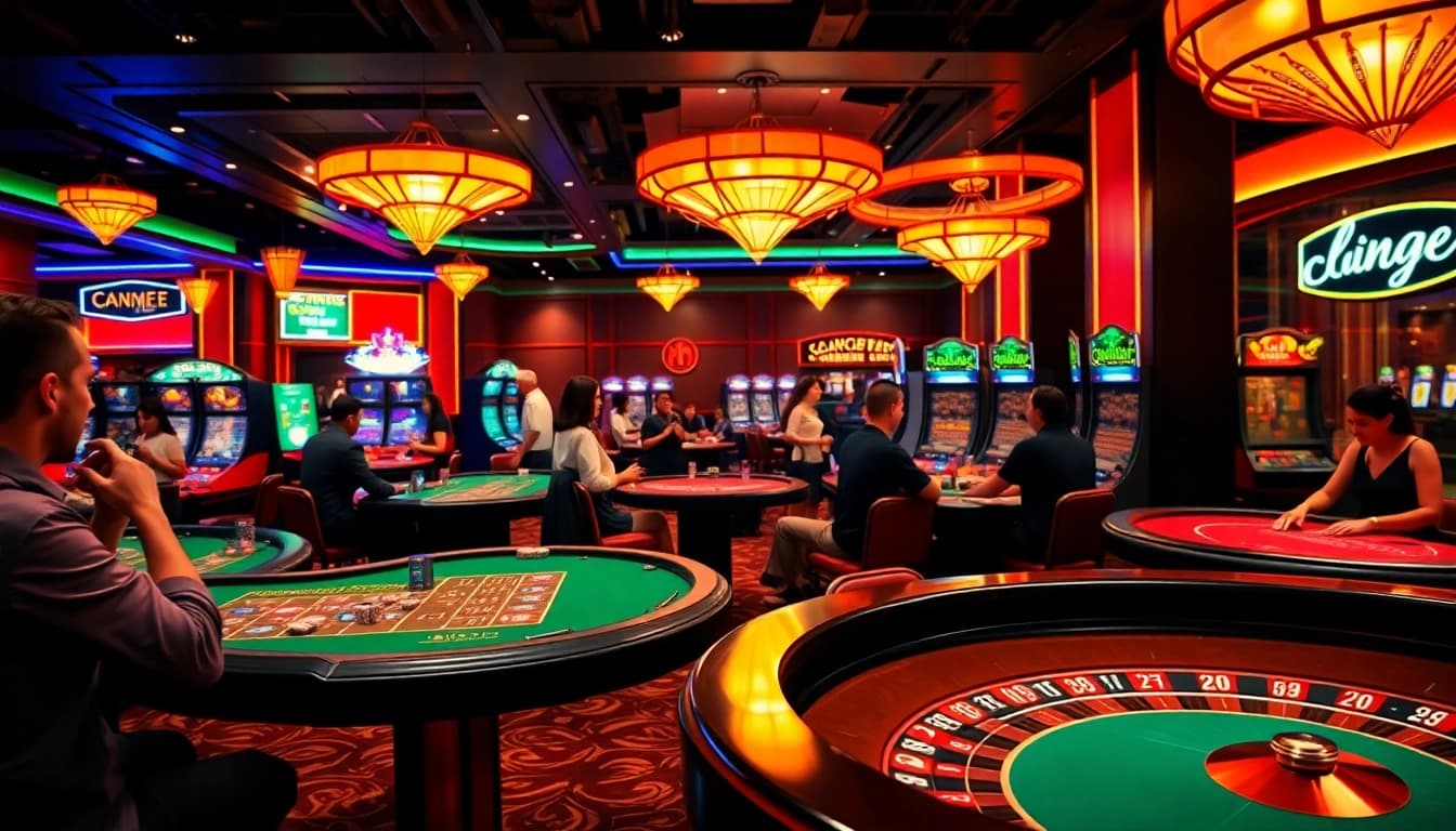 Spannende Spiele erleben auf casino spiele.de mit farbenfrohen Casinospielautomaten und Pokertischen.