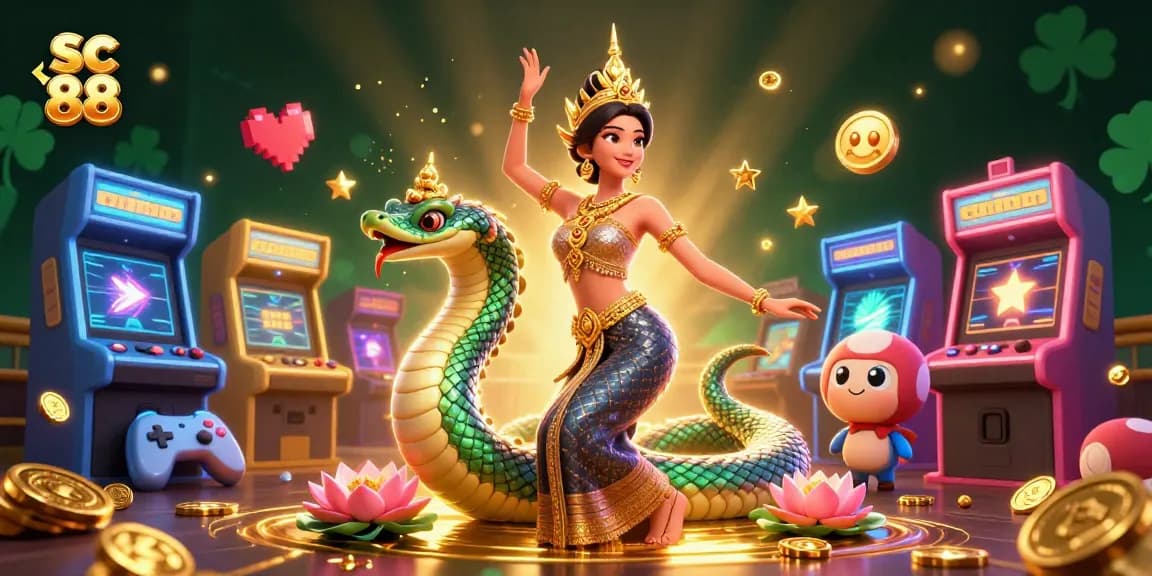 Experience engaging gameplay at sc 88 with vibrant characters and dynamic casino elements.