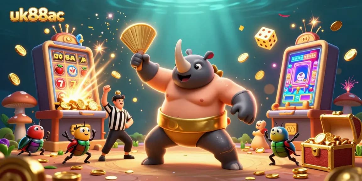 Experience vibrant excitement at uk88ac with animated gambling action and charming characters.