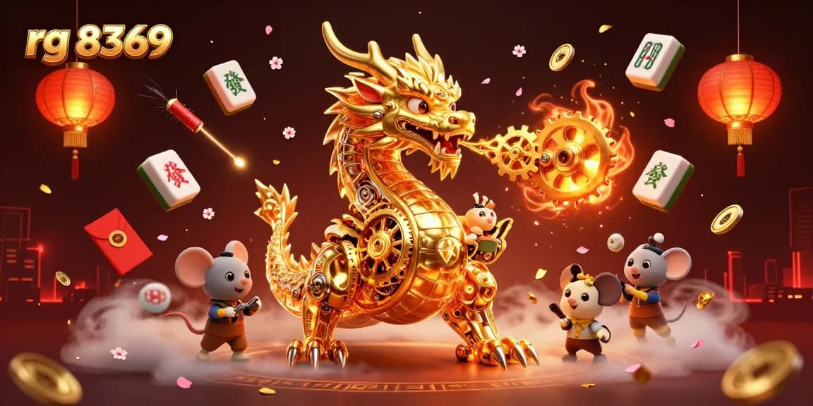 Experience thrilling wins at rg 8369 while enjoying vibrant casino elements in this immersive scene.