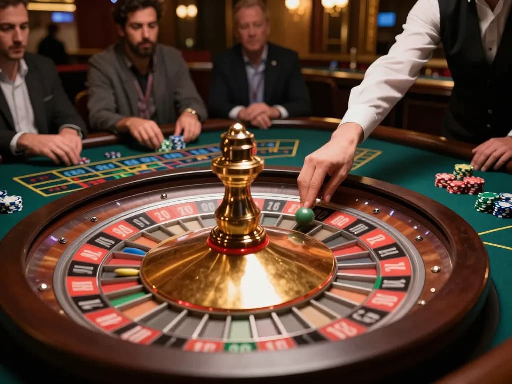 Experience the excitement of roulette at 99win casino with players and vibrant bets