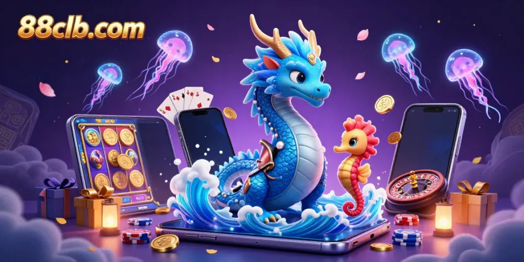 Experience thrilling gameplay at 88clb-com with vibrant 3D characters and dynamic gaming elements.