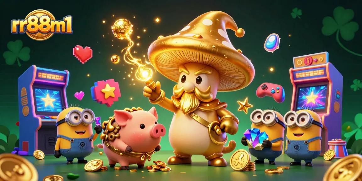 Experience winning magic with rr88m1's vibrant casino universe, showcasing dynamic gaming elements.
