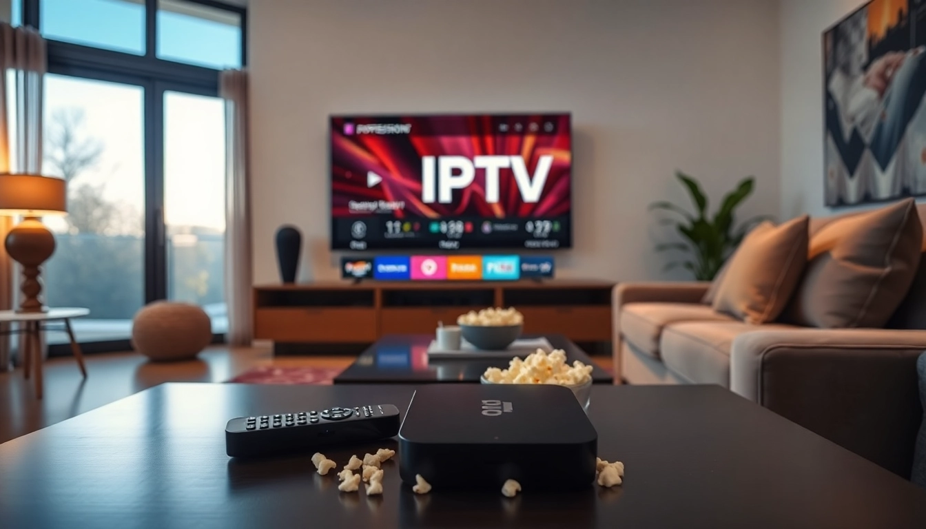 IPTV kaufen und hochwertiges Streaming auf modernem Fernseher erleben