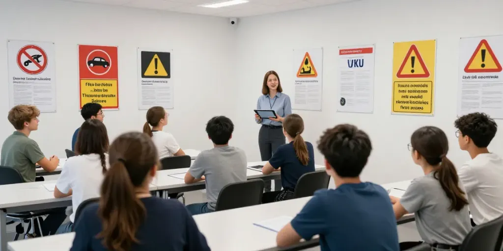 VKU Zürich: Verkehrssicherheit und Fahrverhalten im Fokus der Fahrschule.