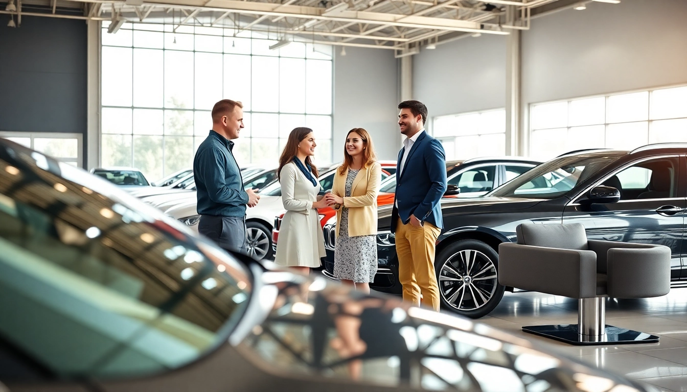 Auto kaufen in einem modernen Autohaus mit freundlichem Verkaufspersonal und einer schönen Auswahl an Fahrzeugen.