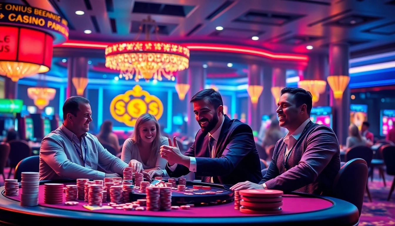 Spiele mit großem Casino Bonus und gewinnen Sie in einem spannenden Online-Casino.