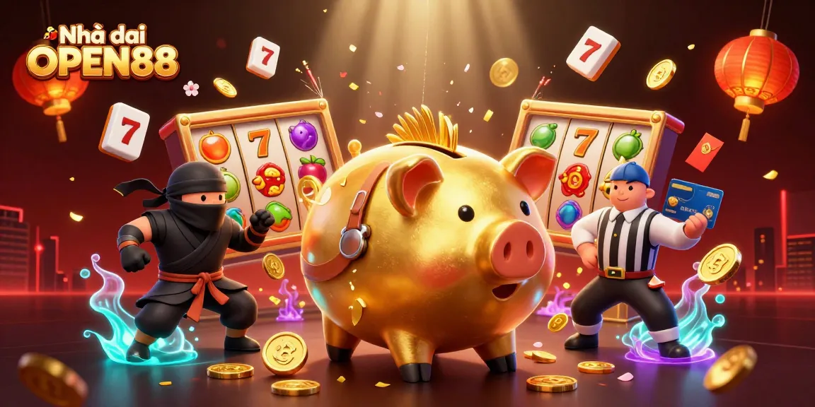 Engage with Nhà cái OPEN88 featuring vibrant casino elements and exciting action!