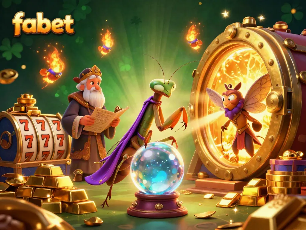 Experience fabet's enchanting world of online slots, featuring whimsical characters and treasures.