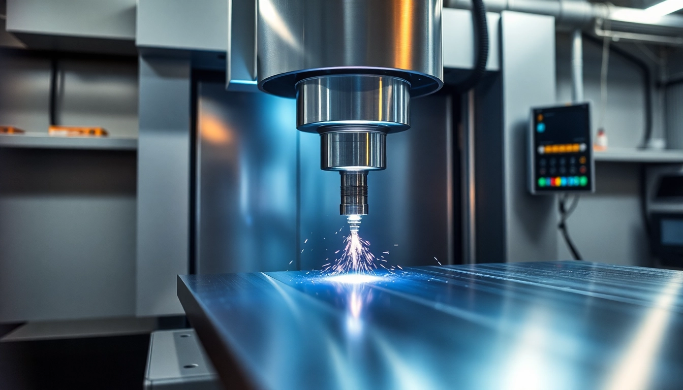CNC Glanzdrehen Felgen München in einer modernen Werkstatt mit präziser CNC-Maschine.