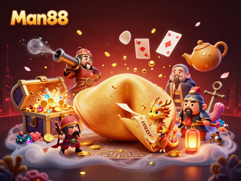 Man88 offers an exhilarating gambling experience with dynamic casino elements and engaging characters.