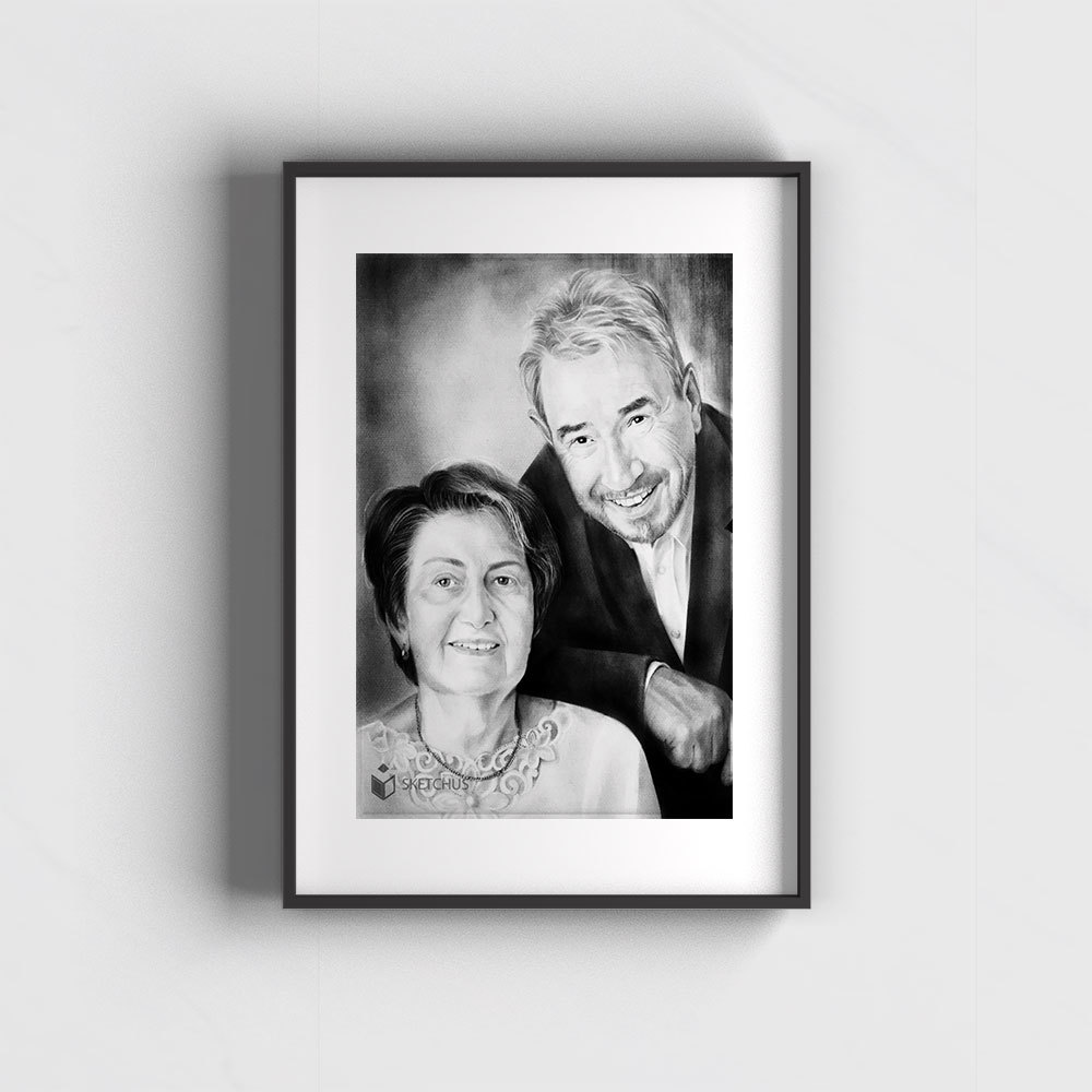 Portrait malen lassen in wenigen Schritten bei Families Portrait