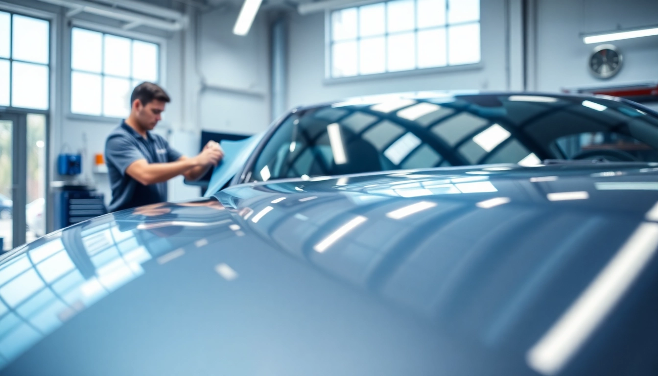Xpel München: Professionelle Fahrzeugveredelung mit Xpel Folie im modernen Werkstattumfeld.