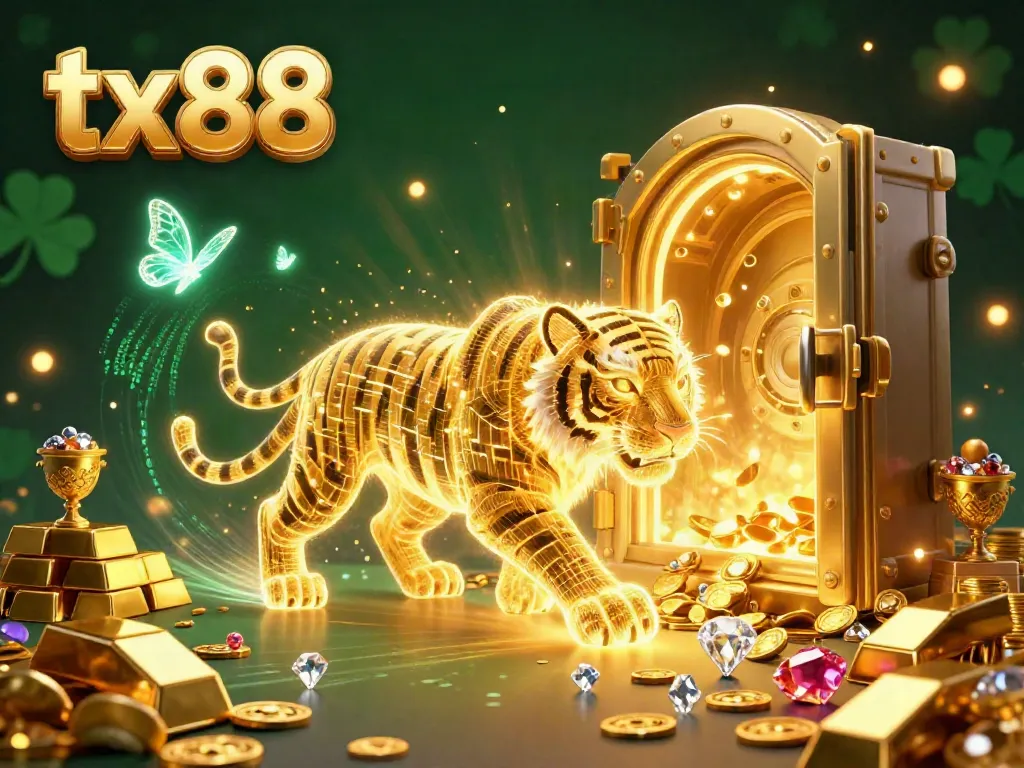 Win big at tx88 with vibrant digital casino landscapes featuring enchanting golden treasures.