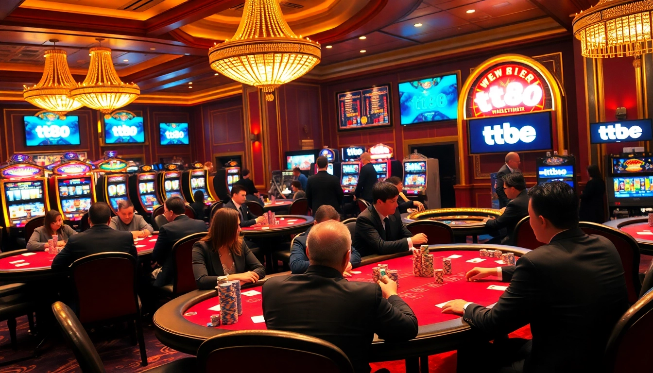 Experience thrill and excitement at tt88 casino tables with vibrant gameplay and high stakes.