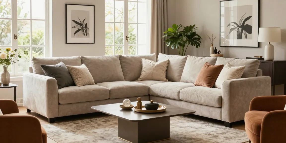 Baxter Sofa online kaufen in einem stilvollen Wohnzimmer mit eleganter Dekoration und natürlichem Licht.