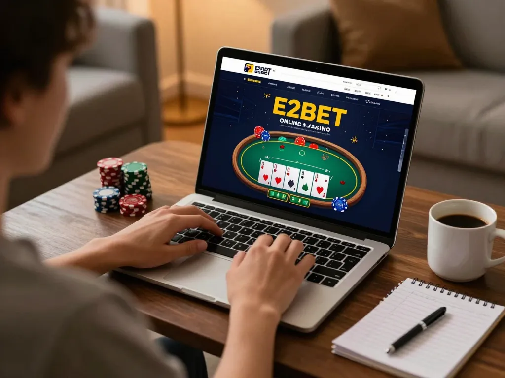 E2BET không chặn allows players to enjoy seamless online poker gaming from home, engaging in dynamic gameplay.