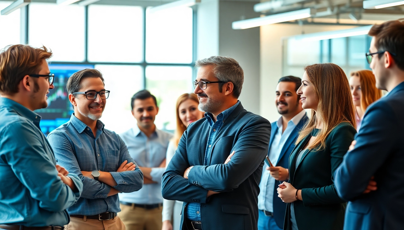 Headhunter Ingenieure beraten in einem modernen Büro über Karrierechancen.