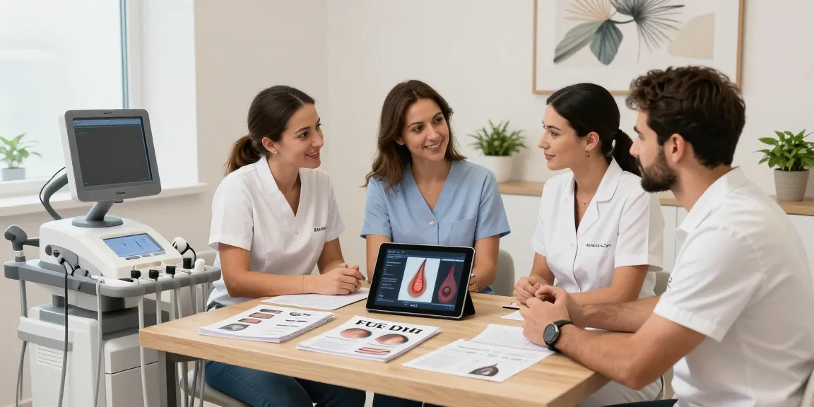 Consultation in a hair transplant clinic in Istanbul focusing on Haartransplantation istanbul.