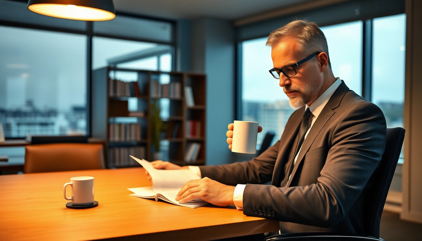 Headhunter Kiel bei der Arbeit: Professionelle Beratung und Rekrutierungstätigkeit in modernem Büro.