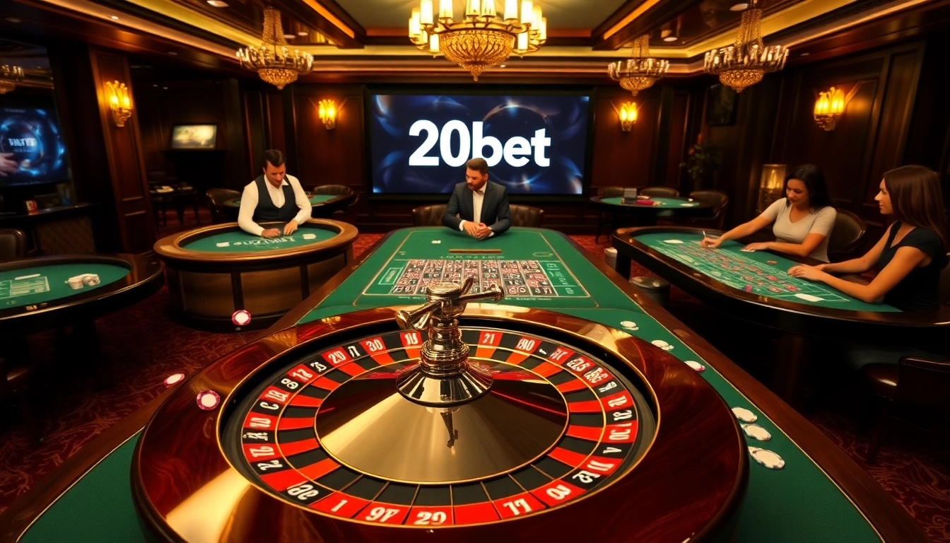 Experience the excitement of winning with 20bet's luxurious online casino environment and vibrant games.