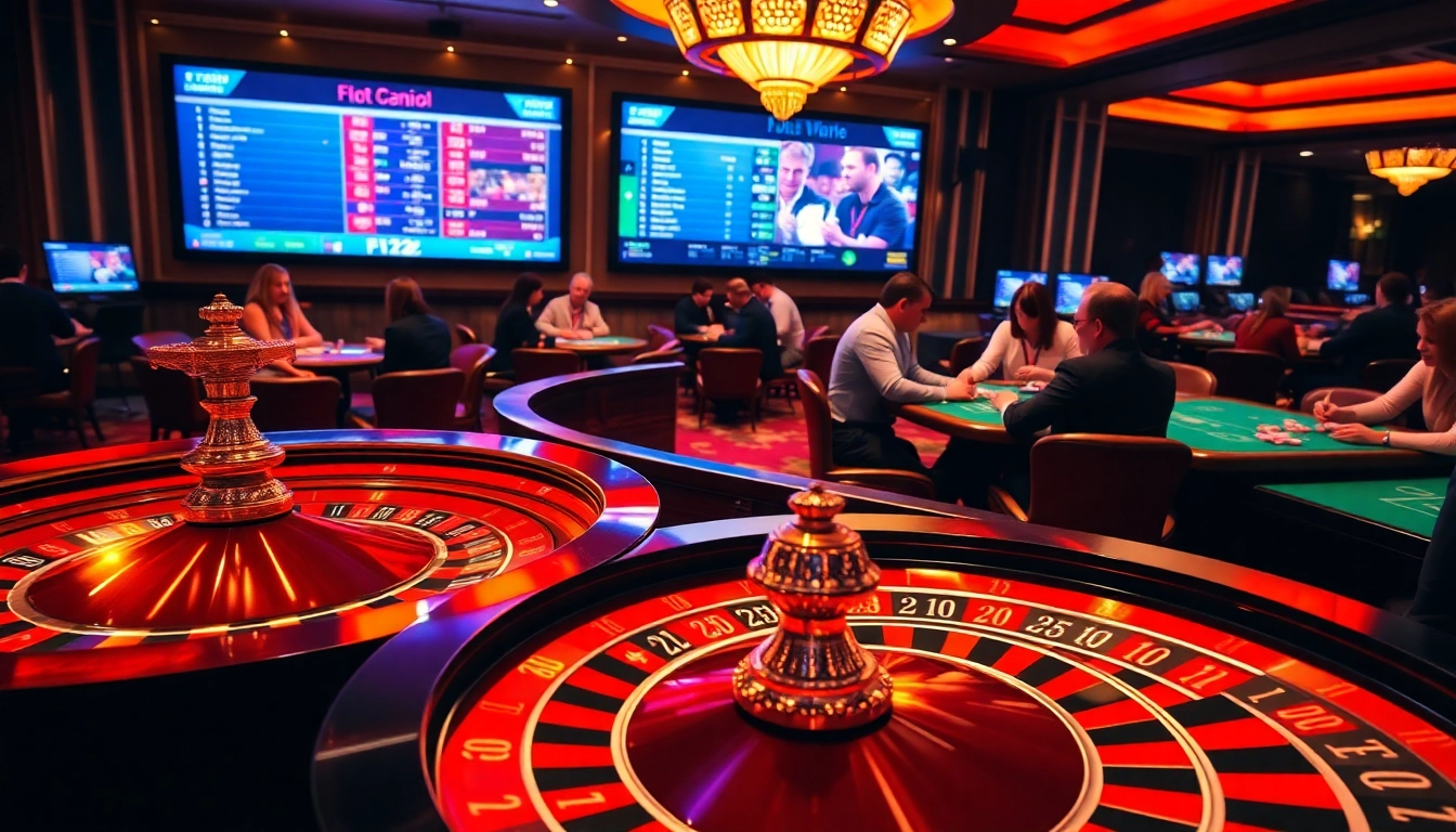 Experience the excitement of betting at https://f122.com.br/ with vibrant casino games and engaging players.