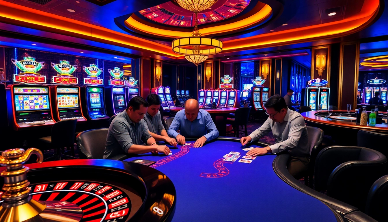 Engage in a high-stakes poker game at C168's vibrant casino table.